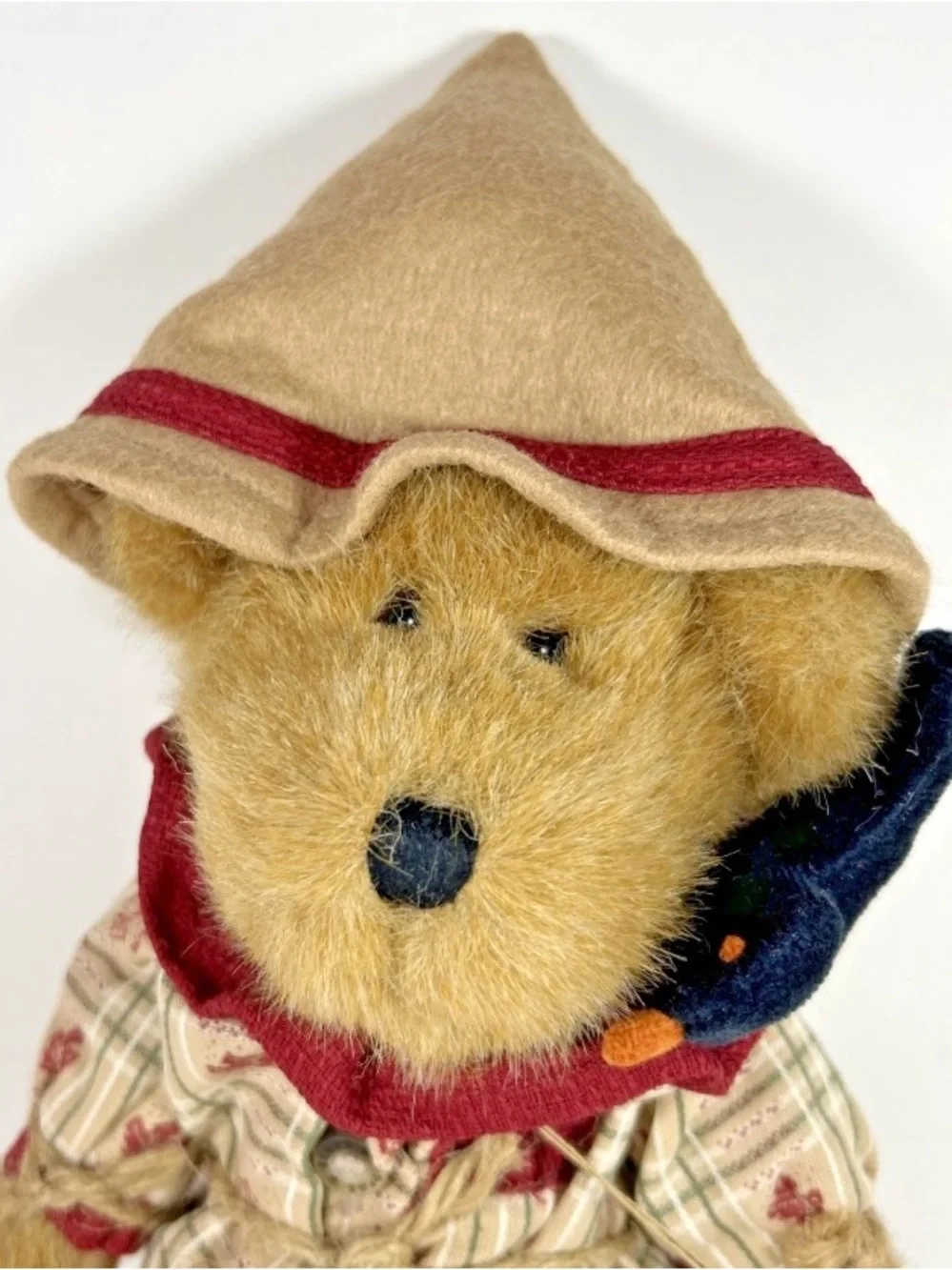 Longaberger Boyd's Bear Exclusive Rusty Scaredy Scarecrow Bear Limited 2001 NWT